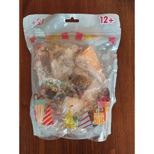 NEW‎ LOT of 12 Nintendo Super Mario Mini Figures Figures 2" Cake Toppers ZA2